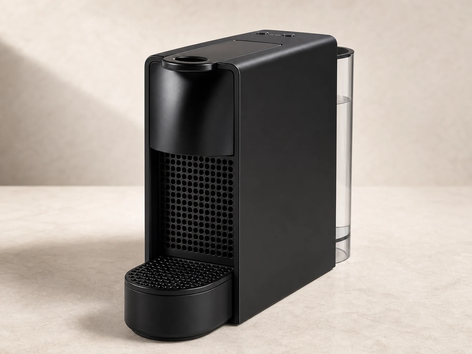 Compact pod espresso machine representative product visual
